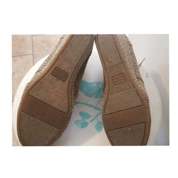 Toms Leopard print Wedges Size 9 - Picture 5 of 7